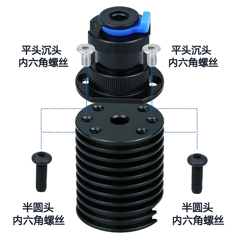 Printer Nozzle - High Temperature Resistant Ceramic Nozzle Extrusion