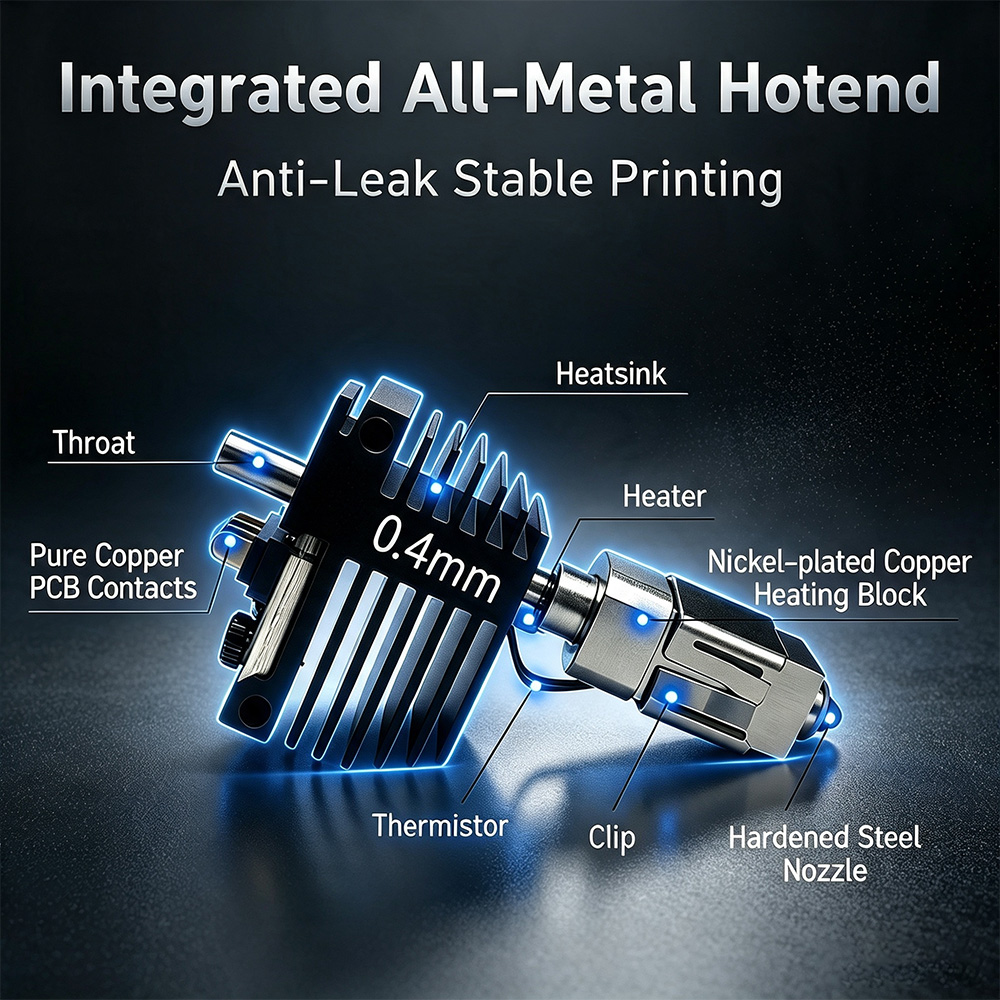 4 pcs Hotend Kit for Flashforg - Hotend Assembly ulasan dan harga