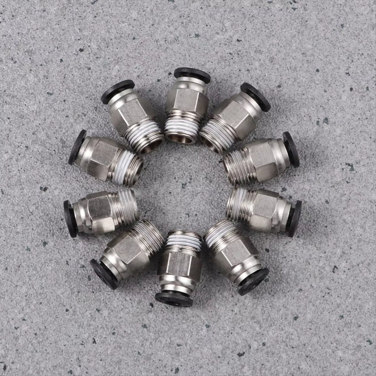 【A60I】 PC4-M10 Male Straight P - Ptfe Tube ulasan dan harga