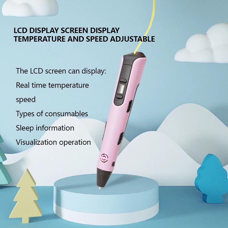 3D Printing Pen Kids with LCD  - Pla Filament ulasan dan harga