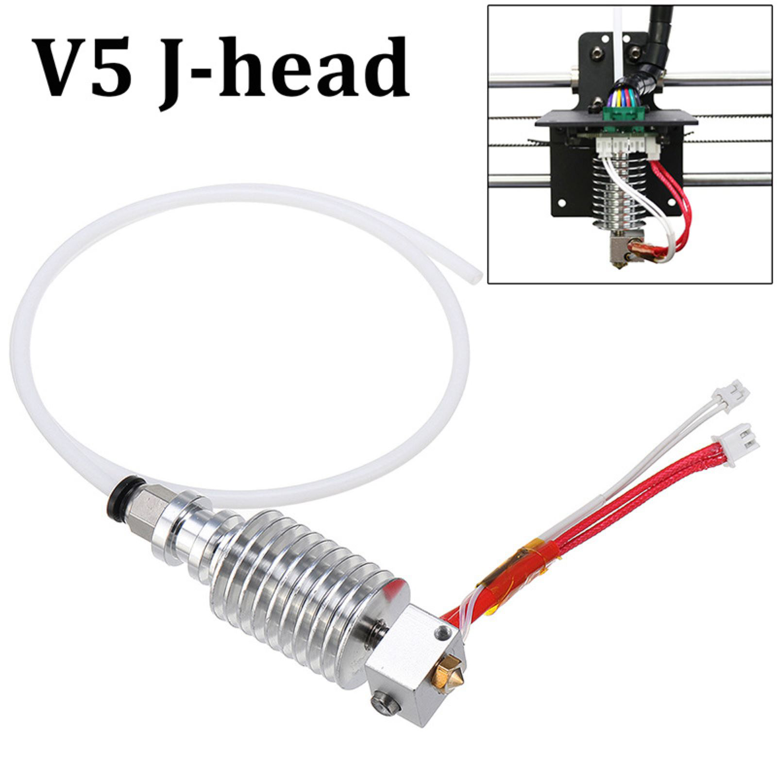 1PC V5 J-Head Hotend Kit 0.4mm - Hotend 0.4Mm ulasan dan harga