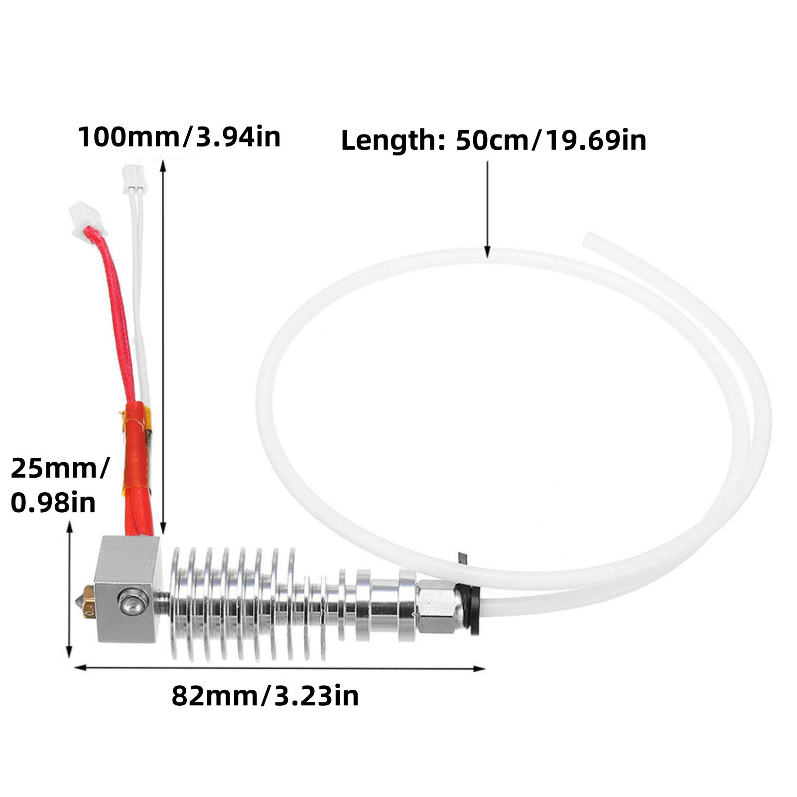 1PC V5 J-Head Hotend Kit 0.4mm - Hotend 0.4Mm ulasan dan harga