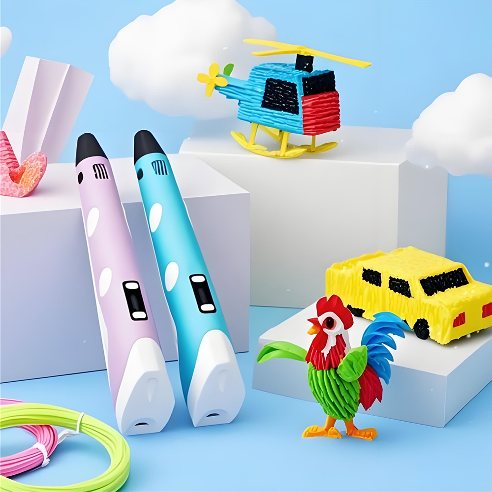 3D Pen With LCD Screen Compati - Pla Filament ulasan dan harga