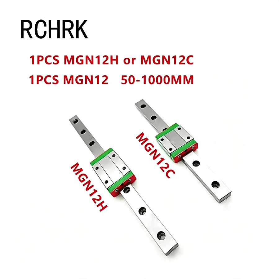 12mm Linear Guide MGN12 Rail 1 - Linear Rail Mgn12H Set ulasan dan harga