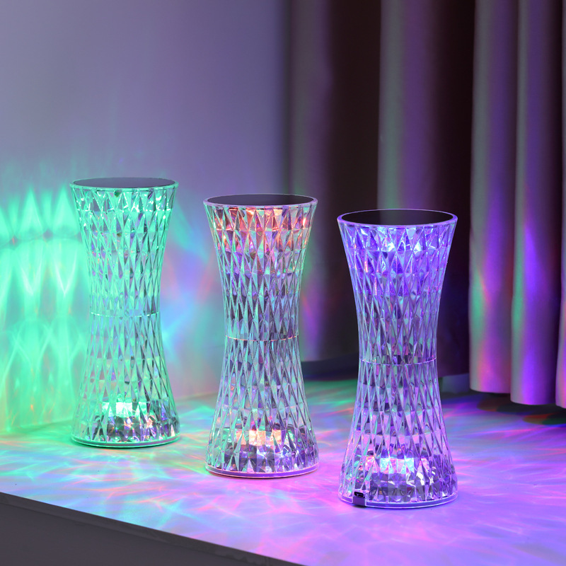 Crystal Bedside Table Lamps Xm - Glass Bed ulasan dan harga
