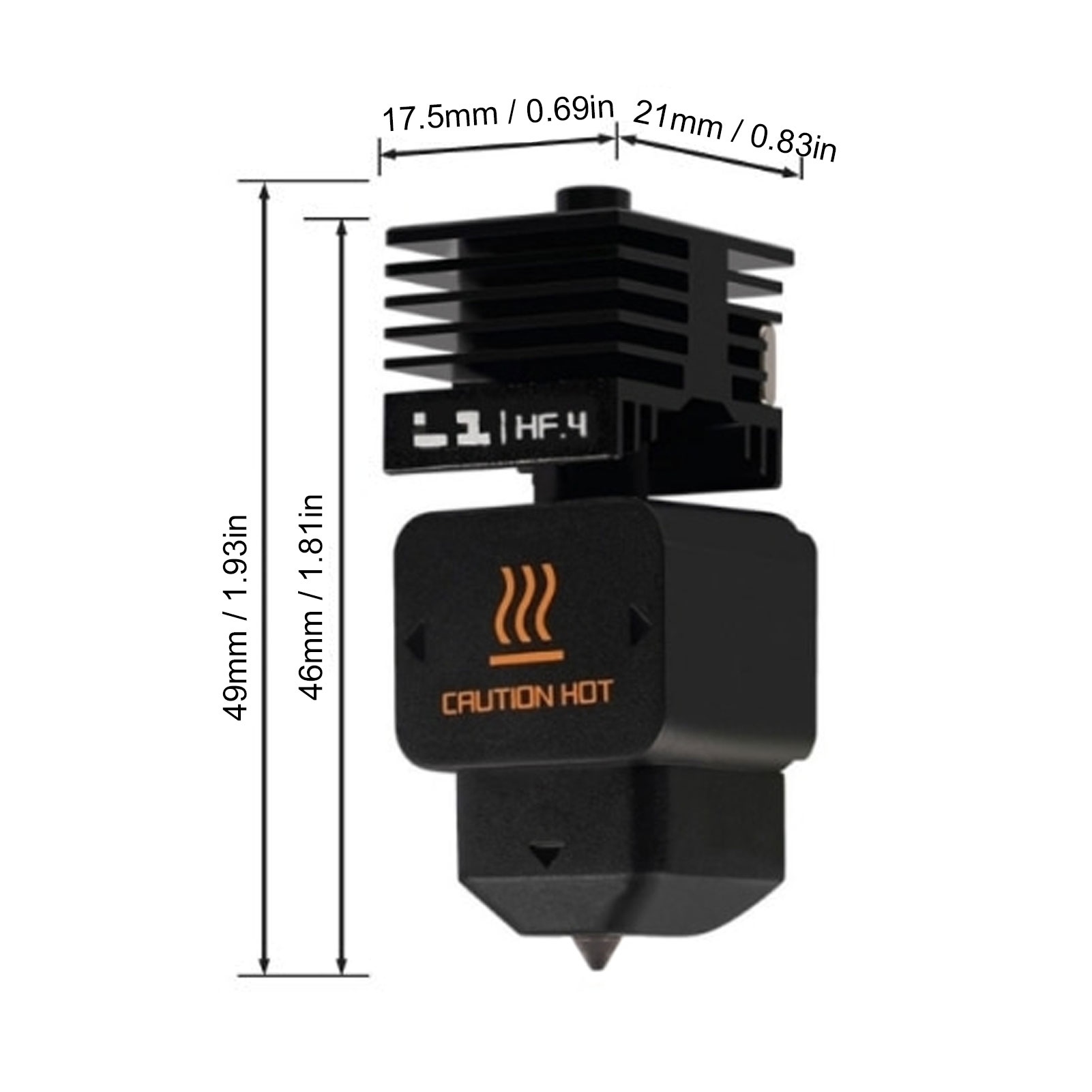 High Flow Hotend Replacement f - Hotend 0.4Mm ulasan dan harga