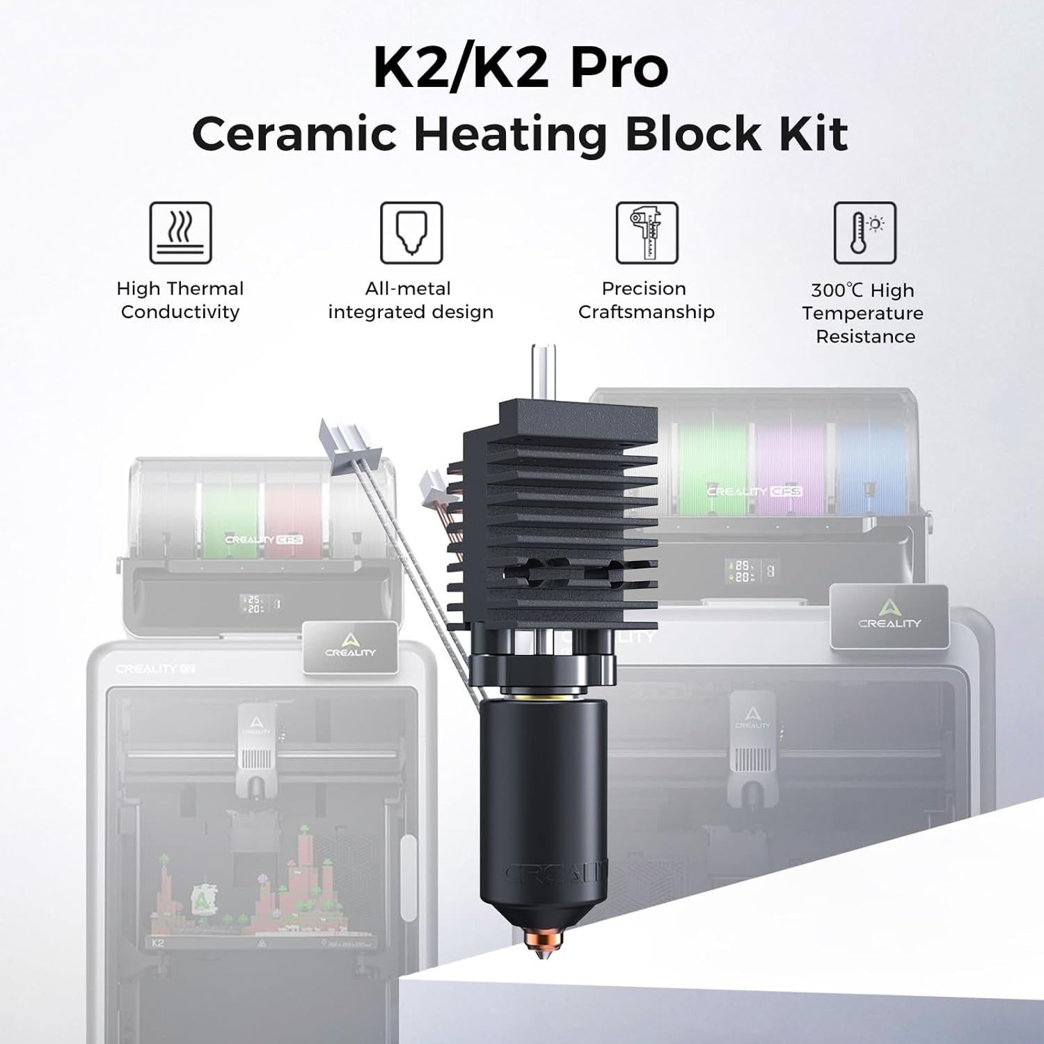 Creality Official K2/K2 Pro Ce - Hotend Assembly ulasan dan harga