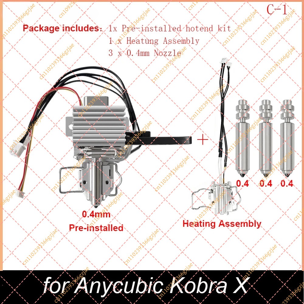 0.4mm Pre-Installed Hotend Kit - Hotend 0.4Mm ulasan dan harga