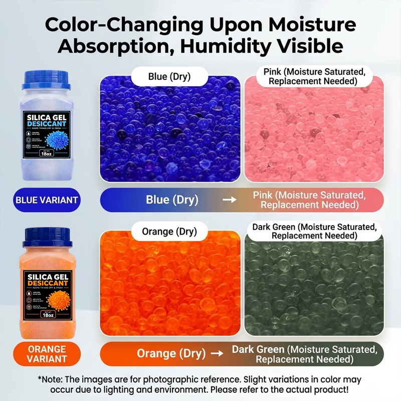 Indicating Silica Gel Desiccan - Enclosure 3D Printer ulasan dan harga