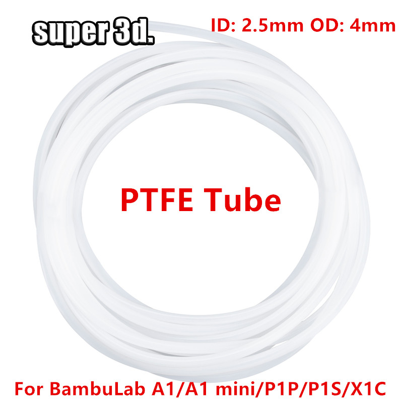 1/2/50M Bambu Lab PTFE Tube ID - Bowden Tube ulasan dan harga