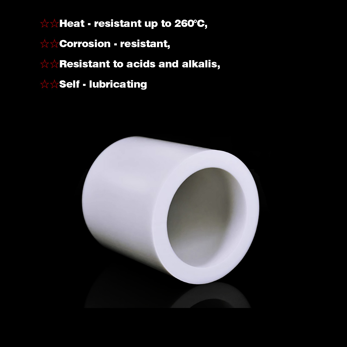 1Pcs ID 5-20mm White PTFE Tube - Ptfe Tube ulasan dan harga