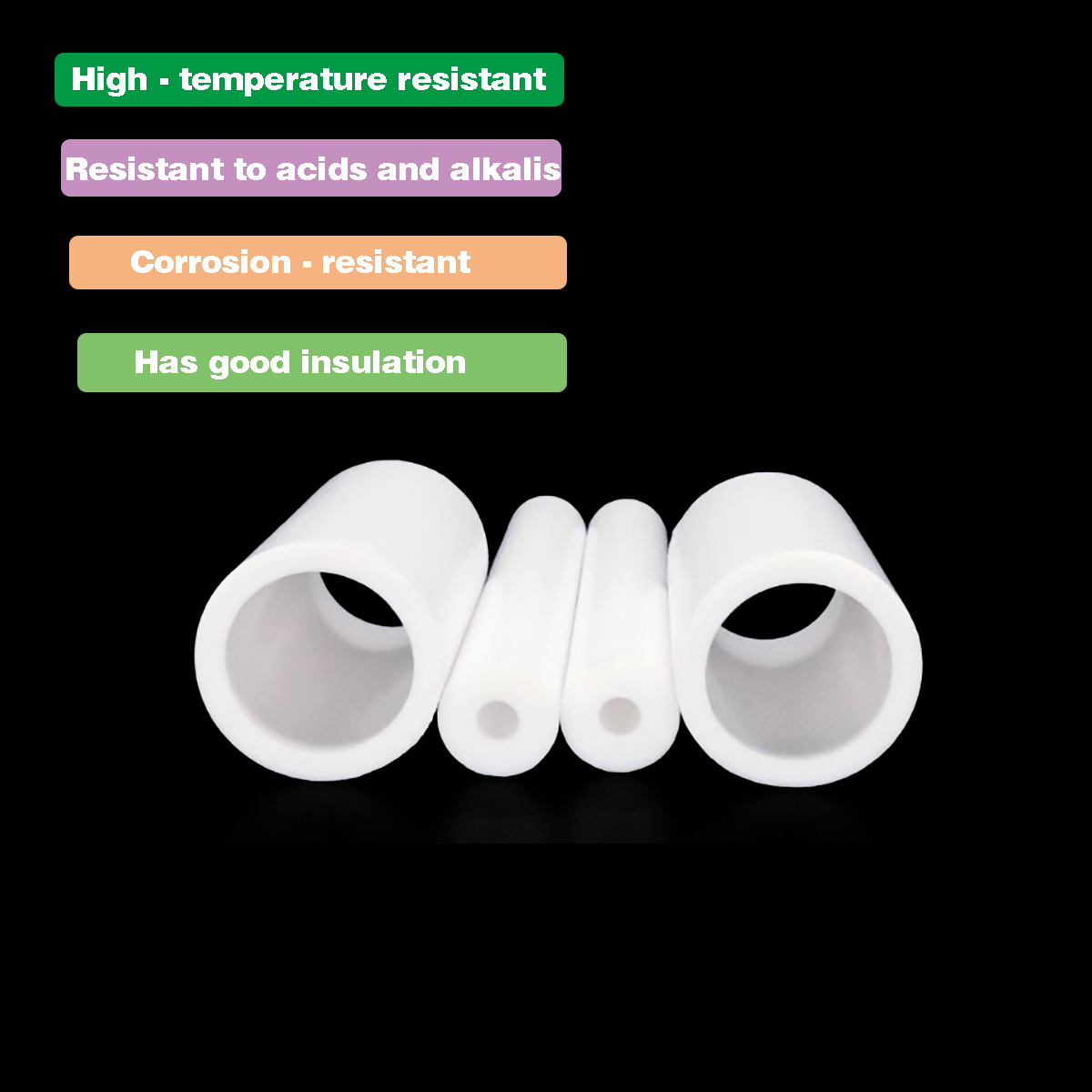1Pcs ID 5-20mm White PTFE Tube - Ptfe Tube ulasan dan harga