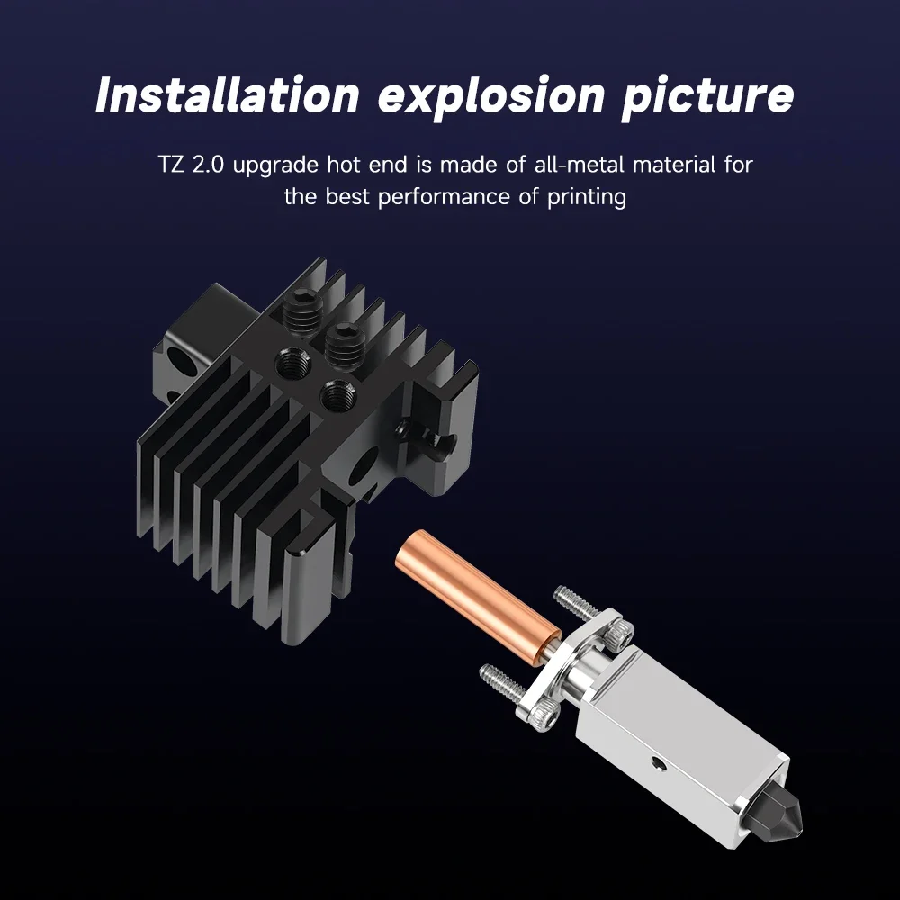 For Bambu Lab X1C P1P P1S Comp - Hotend 0.4Mm ulasan dan harga