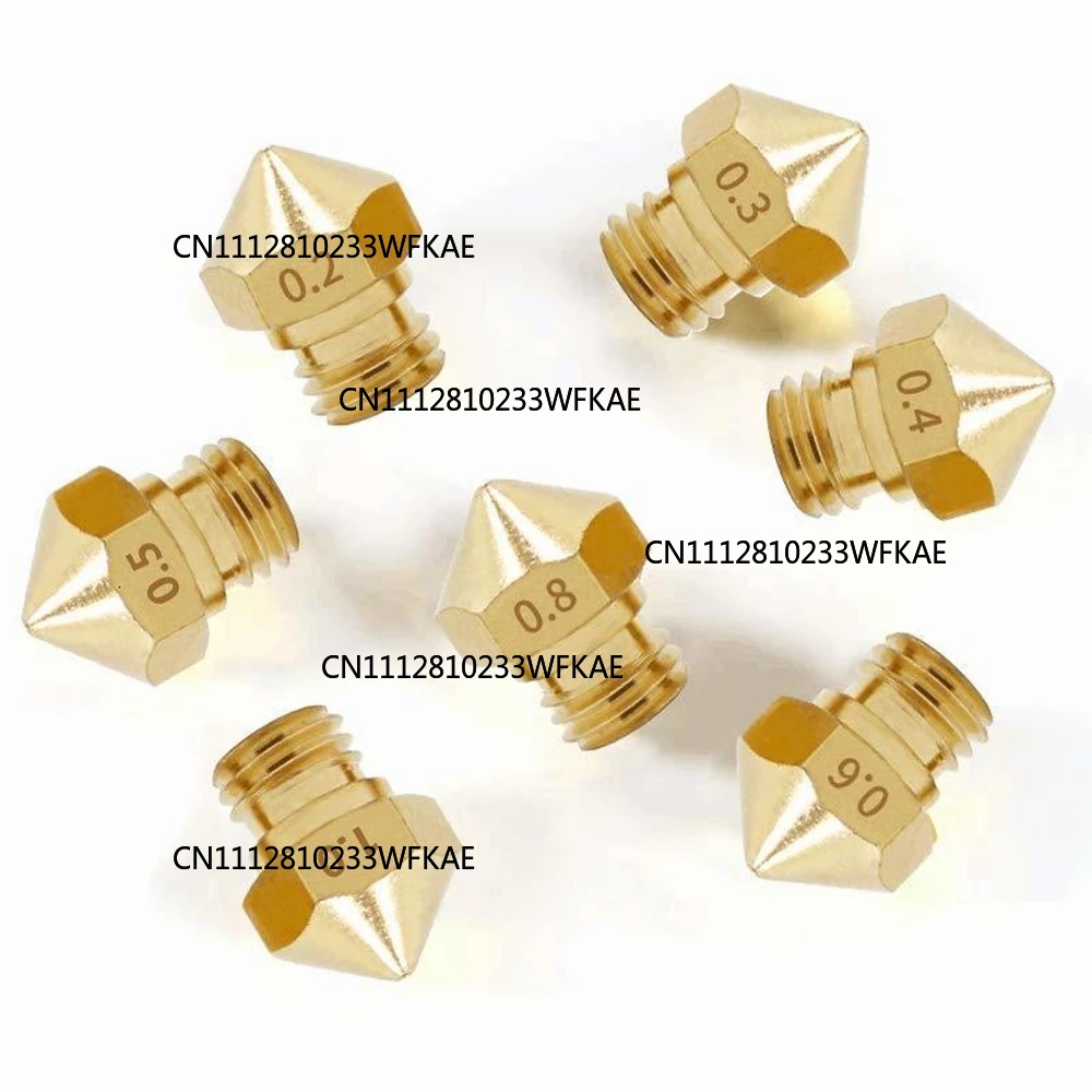 5pcs MK10 M6 Extruder Nozzle 1 - Printer Nozzle ulasan dan harga