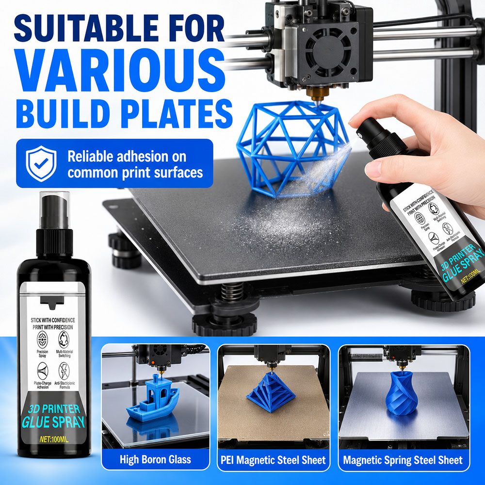 100/200ml Strong 3D Printer Ad - Pla Filament ulasan dan harga