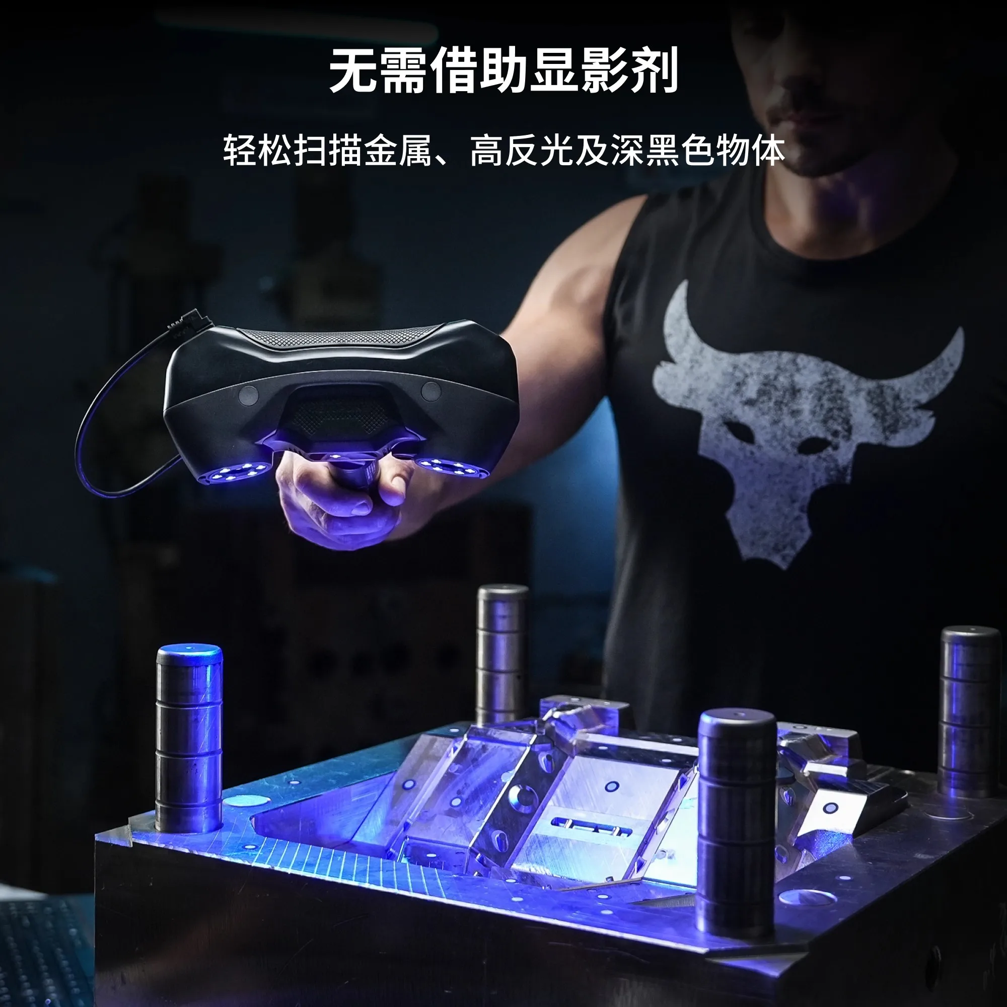 Wireless laser 3D scanner, han - Handheld 3D Scanner High Precision ulasan dan harga