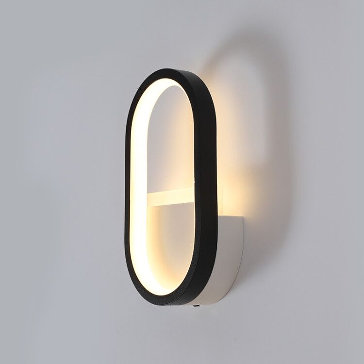 Modern Nordic LED Wall Lamp, M - Glass Bed ulasan dan harga