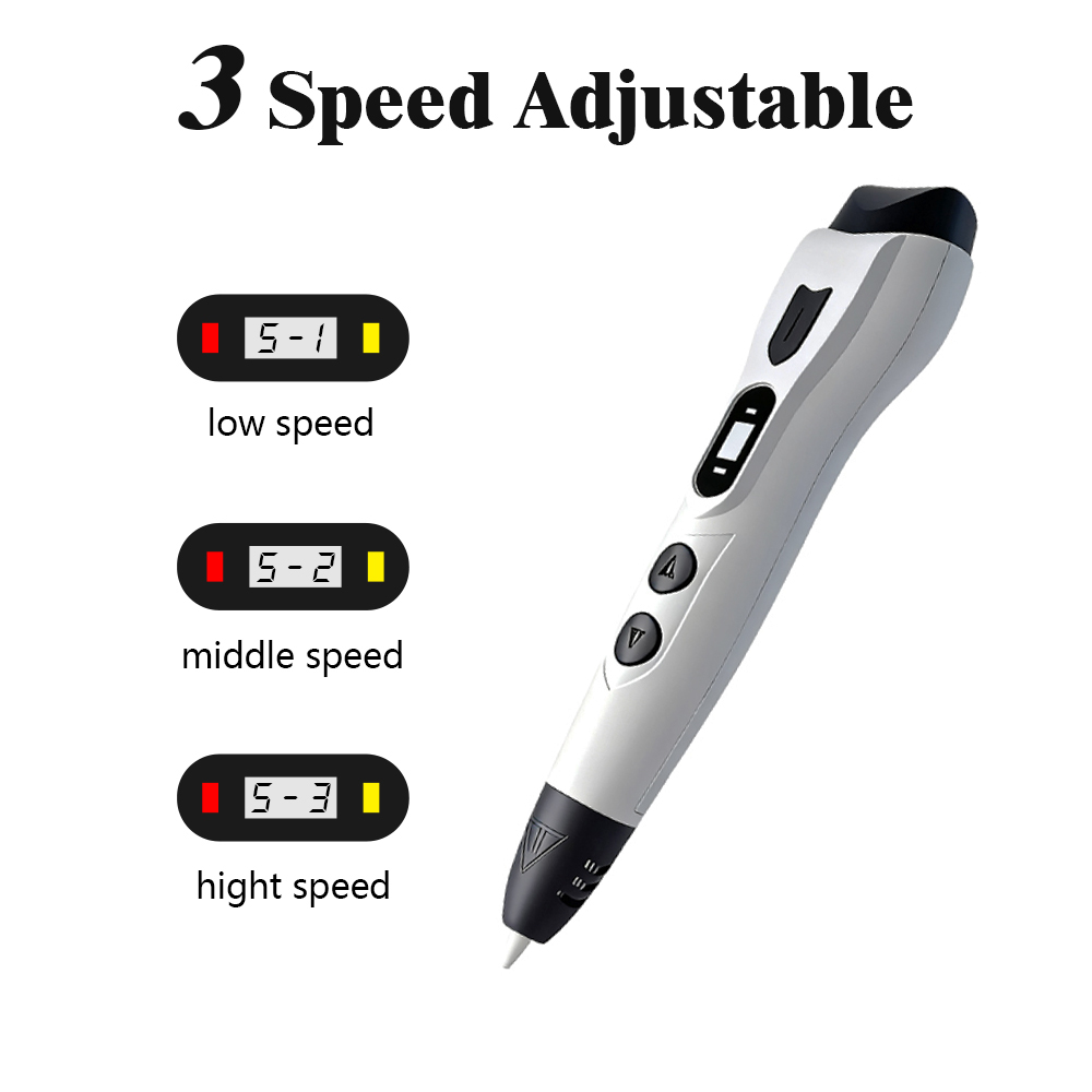 Upgraded 3D Printing Pen With  - Pla Filament ulasan dan harga