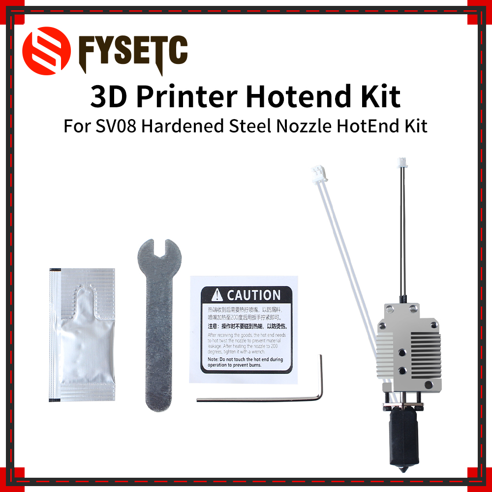 For SV08 Upgraded Hardened Ste - Hotend 0.4Mm ulasan dan harga