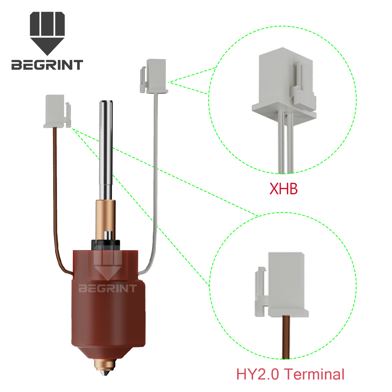2025 New Upgrade Ceramic Heati - Hotend Assembly ulasan dan harga