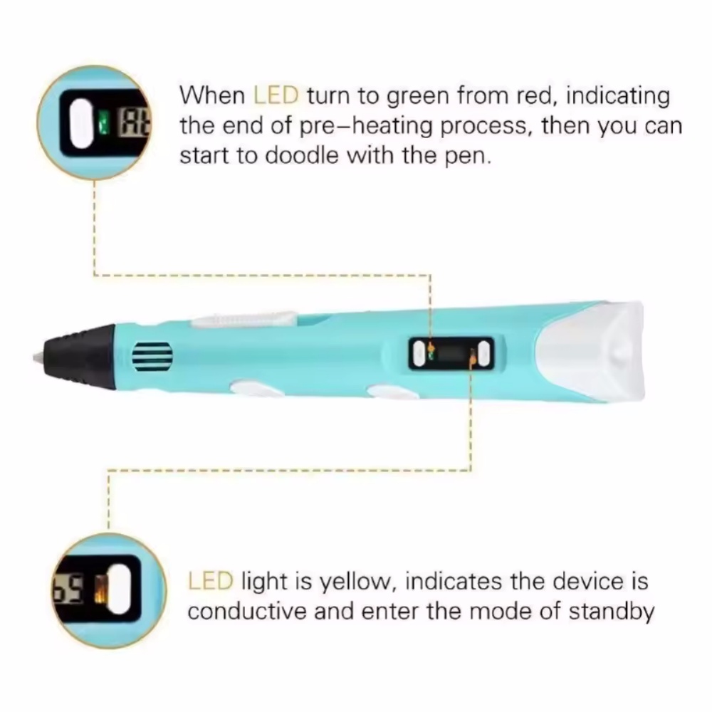 3D Pen For Children 3D Printin - Pla Filament ulasan dan harga