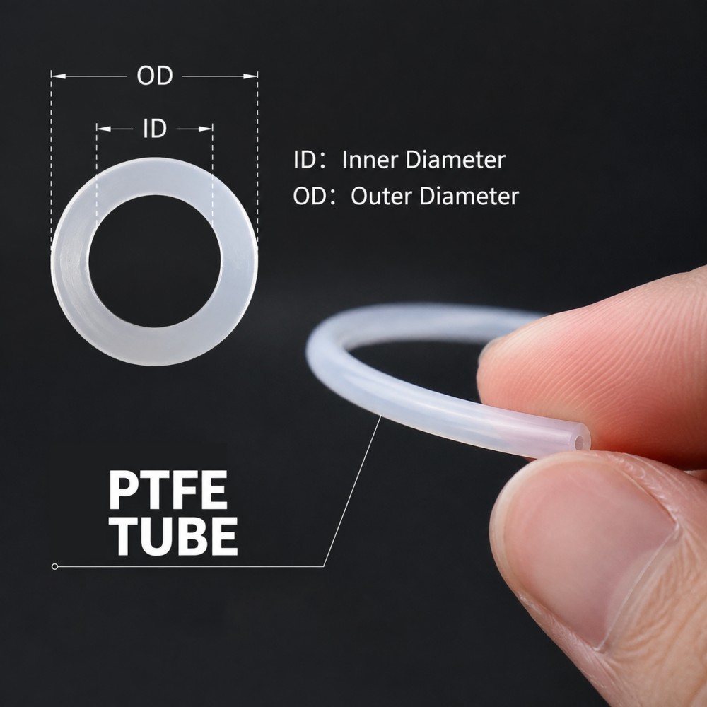 White PTFE Tube Insulated Capi - Ptfe Tube ulasan dan harga