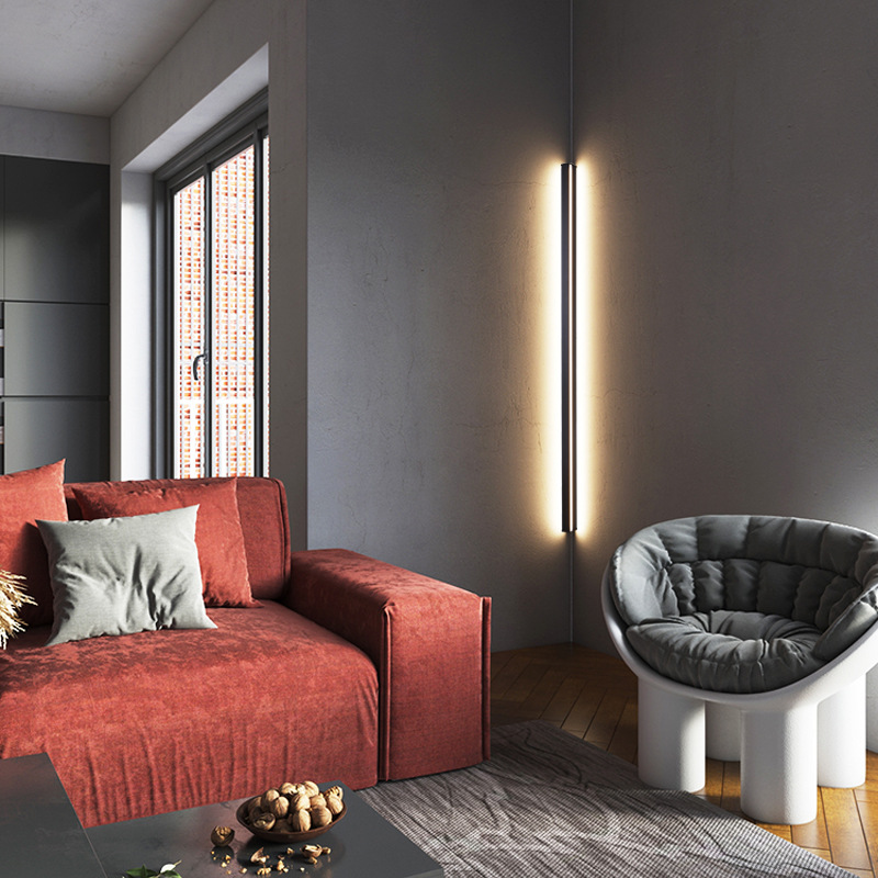 Nordic Minimalism Long Strip C - Glass Bed ulasan dan harga