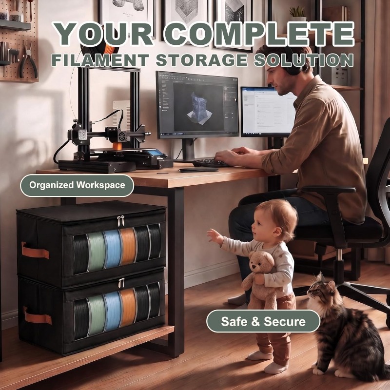 3D Printer Filament Storage Co - Enclosure 3D Printer ulasan dan harga