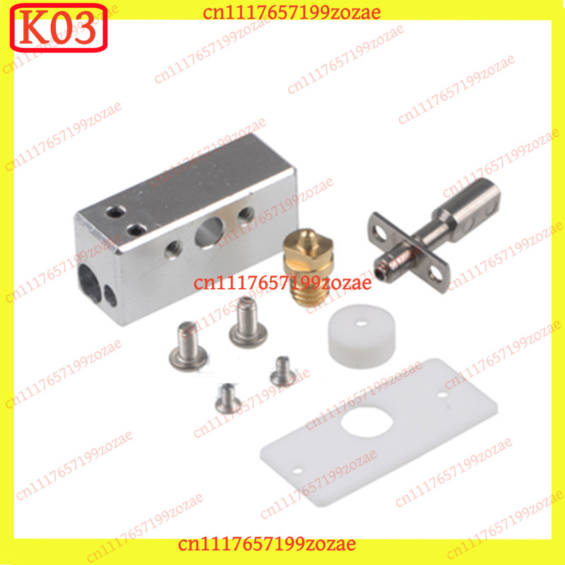 k03 3D Printer Hotend Kit V3 E - Hotend Assembly ulasan dan harga