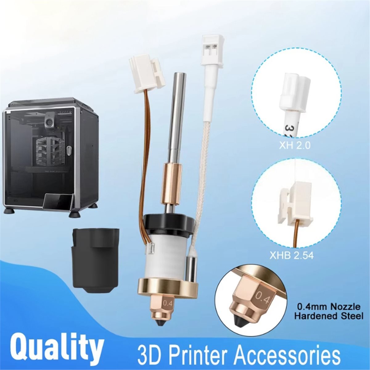 SWXF For K1C/K1MAX Hotend Ther - Hotend 0.4Mm ulasan dan harga