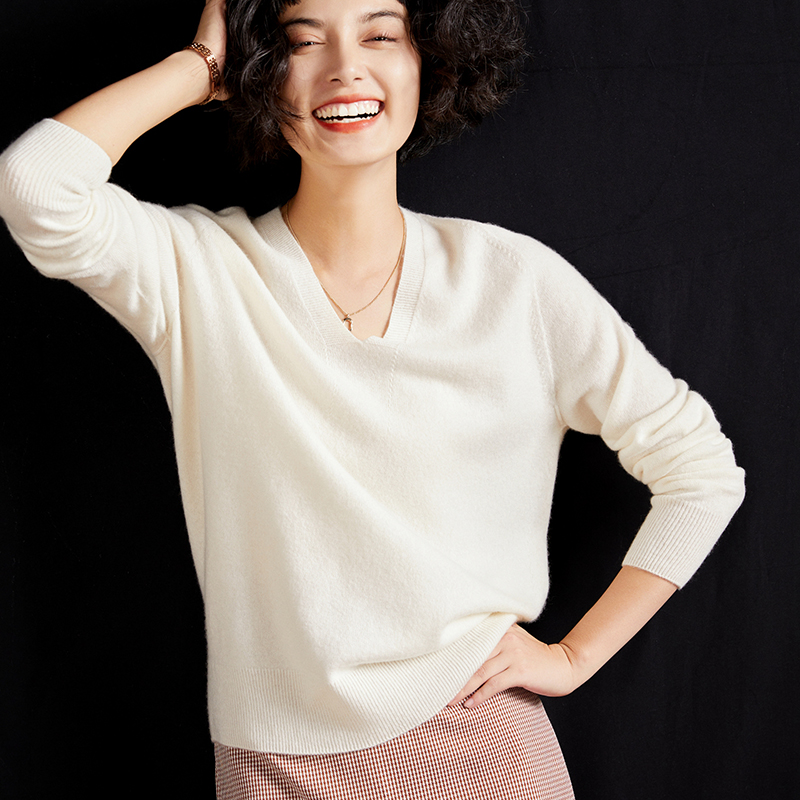 Women's 100% Pure Cashmere Pul - Resin Vat ulasan dan harga