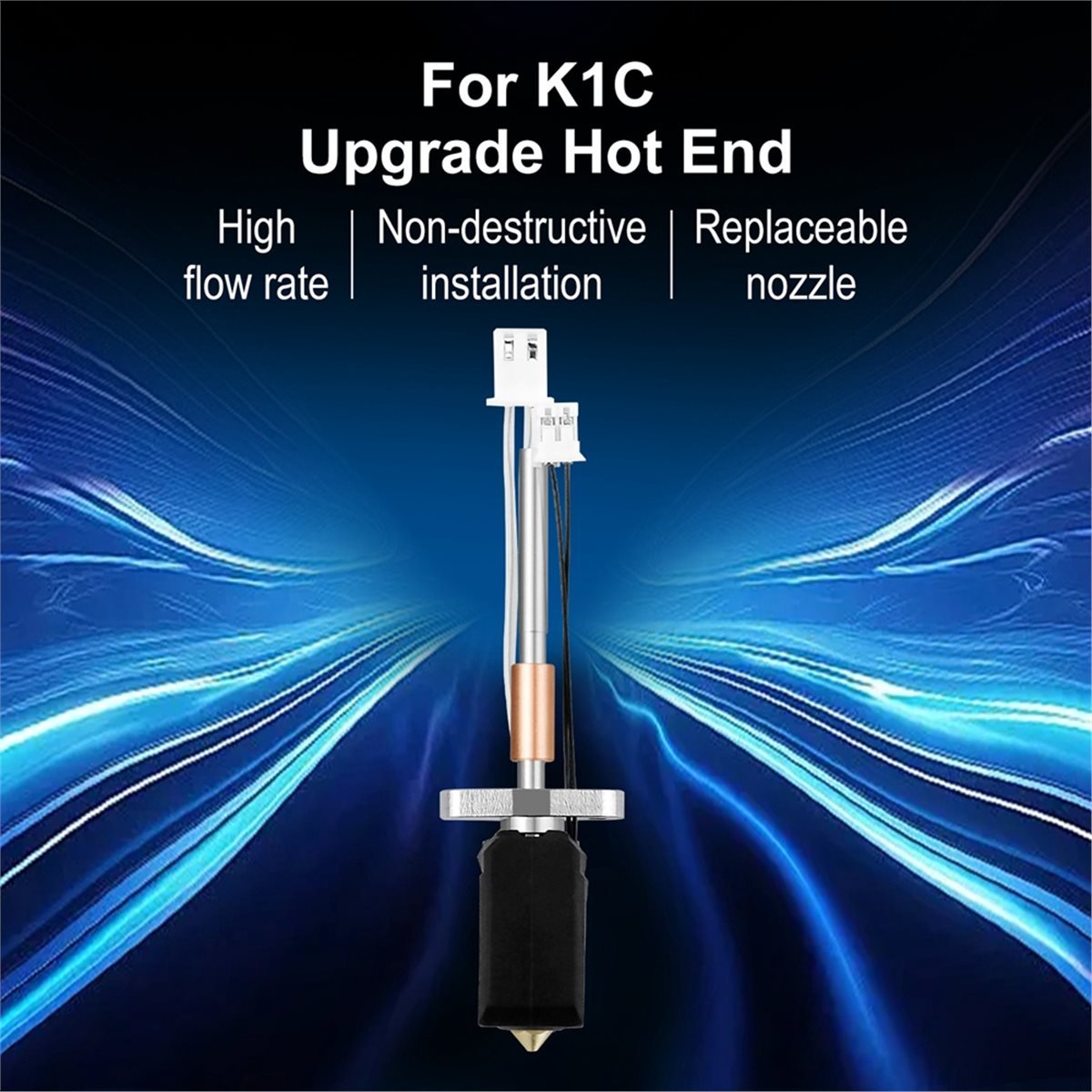 Upgrade Hotend Kit for K1C Hot - Hotend Assembly ulasan dan harga