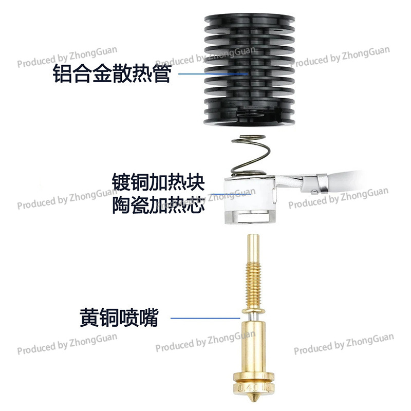 High Temperature Resistant Cer - Printer Nozzle ulasan dan harga