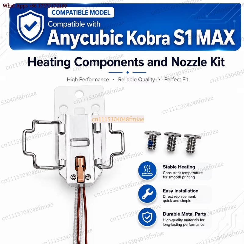 Anycubic Kobra S1 MAX Heating  - Hotend Assembly ulasan dan harga