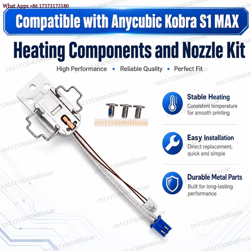 Anycubic Kobra S1 MAX Heating  - Hotend Assembly ulasan dan harga