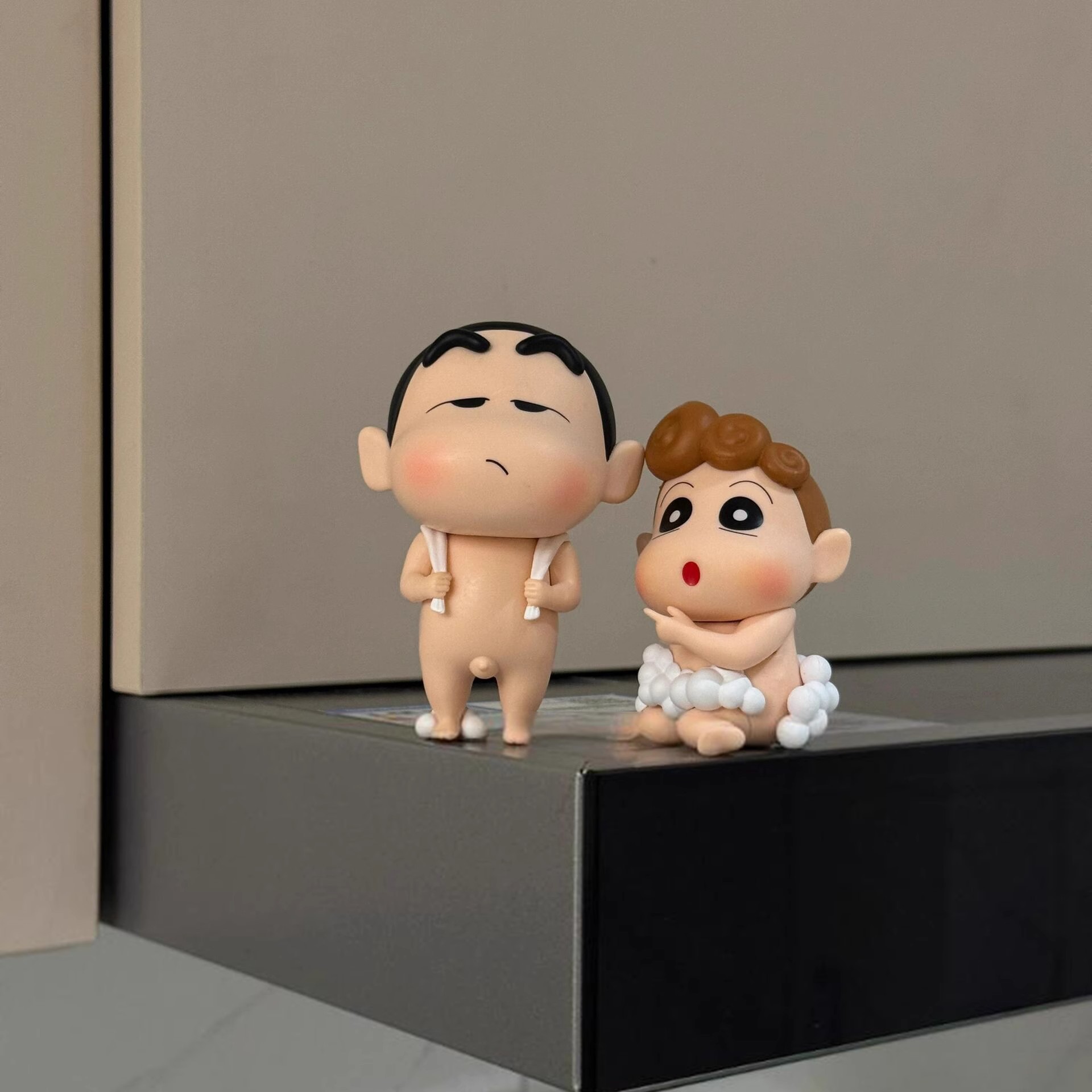 Cute Crayon Shin-chan Bath Set - Resin Vat ulasan dan harga