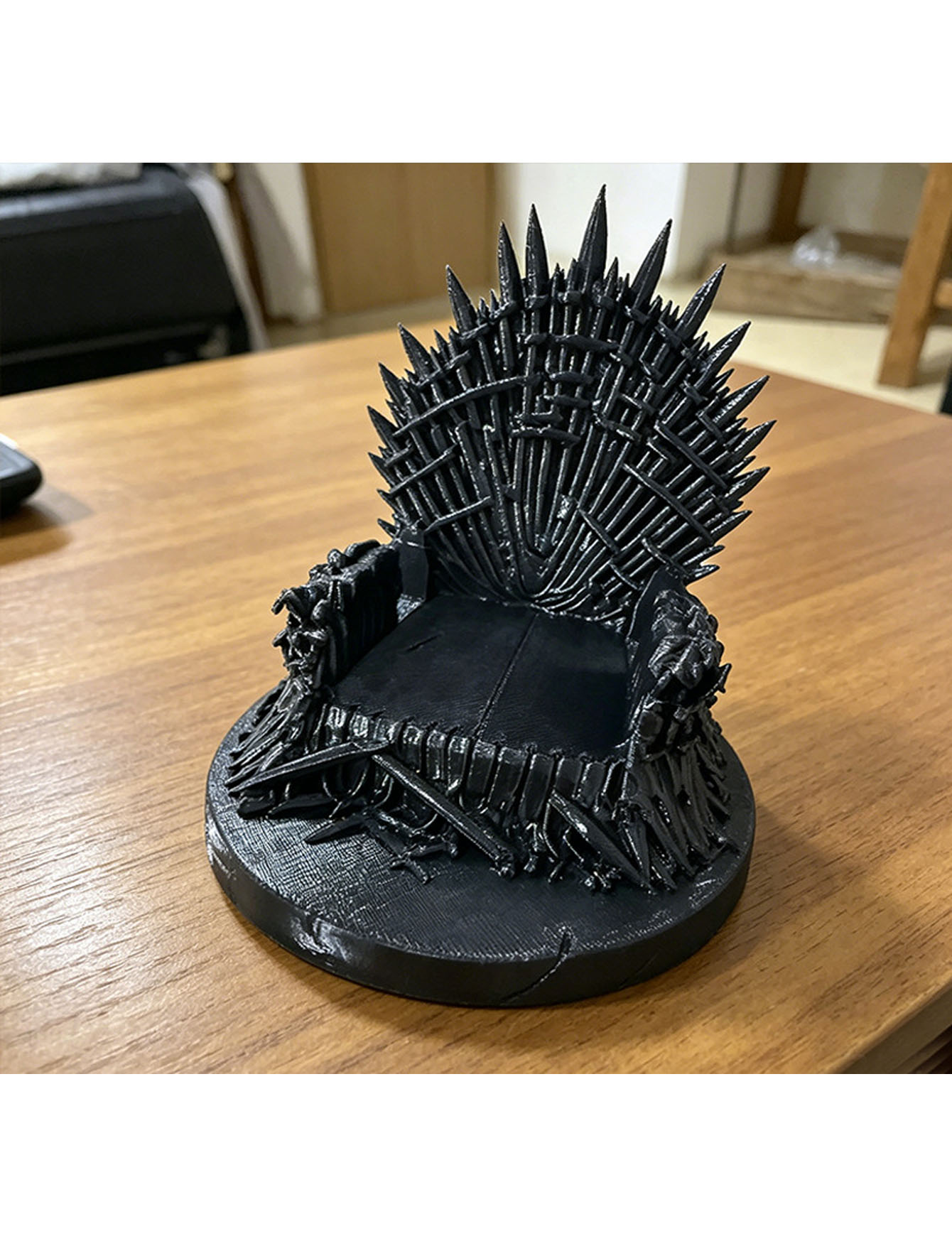 3D printed black phone holder, - 3D Printer Stand ulasan dan harga
