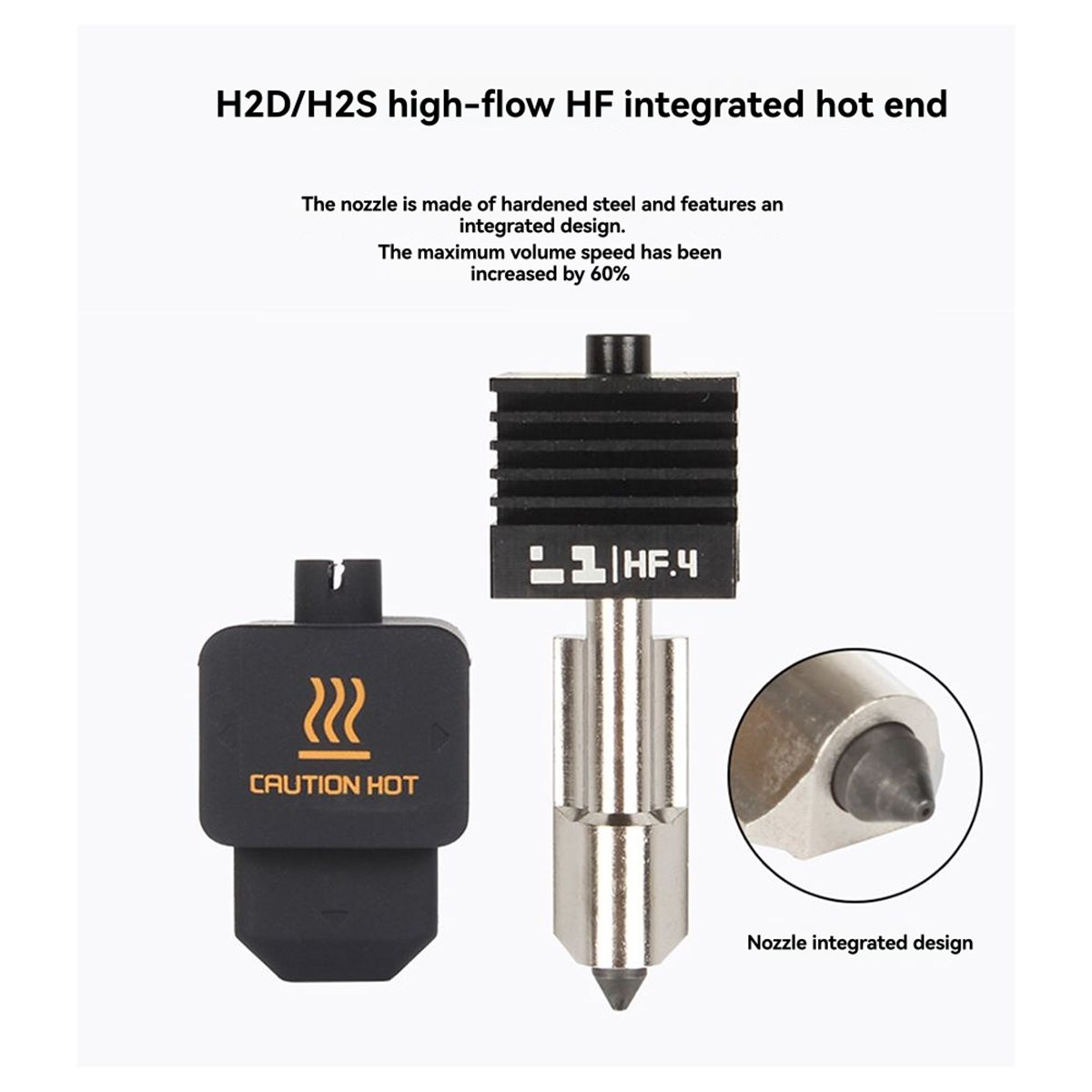 A64I For H2D H2S Hotend Kit fo - Hotend 0.4Mm ulasan dan harga