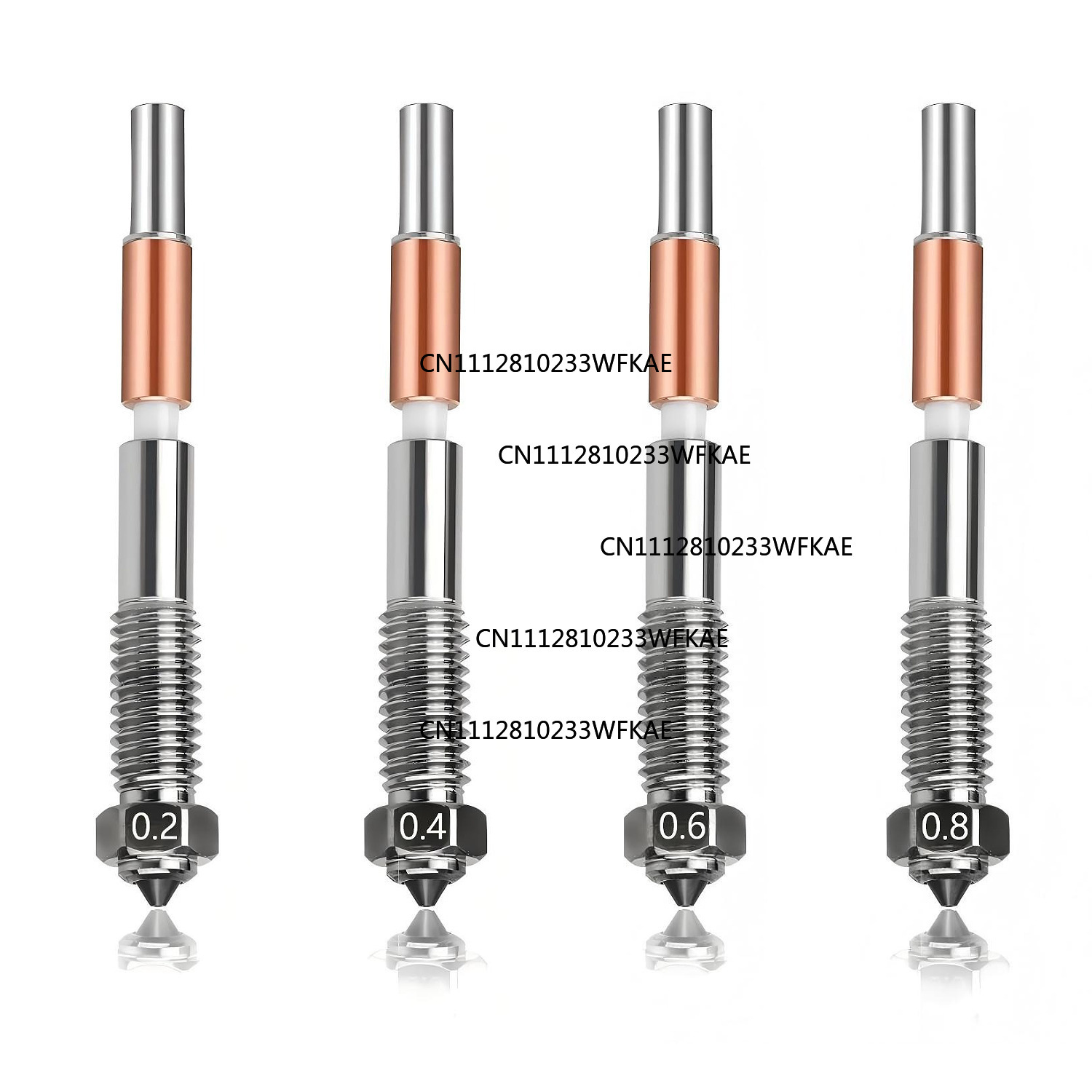 Q2 integrated nozzle all-metal - Printer Nozzle ulasan dan harga